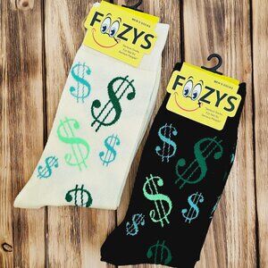 Men's Foozys Socks - Dollar Signs